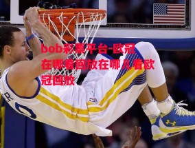 bob彩票平台-欧冠在哪看回放在哪儿看欧冠回放